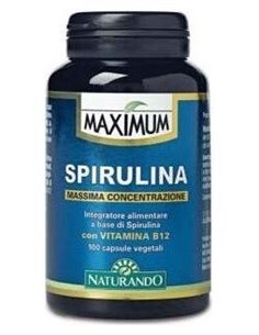 Maximum Spirulina 100Cap. de Naturando