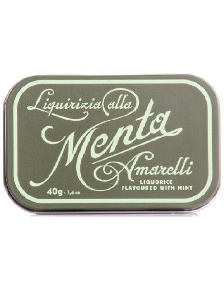 Amarelli Green Favette Menta Expositor 12X40 Gramos Amarelli