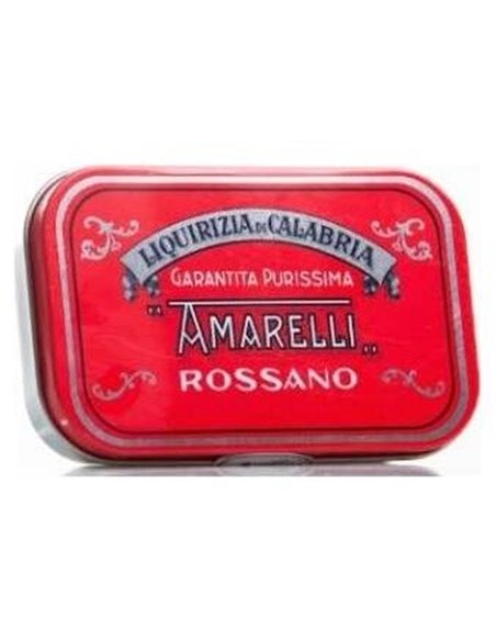 Amarelli Rossa Spezatina Regaliz Rozos 12Udx40Gr. de Amarelli