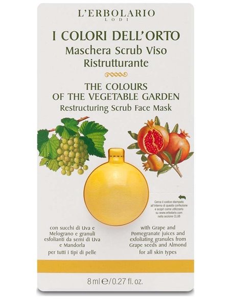 Colores Del Huerto Mascarilla Exfoliante 8Ml. de L´Erbolario