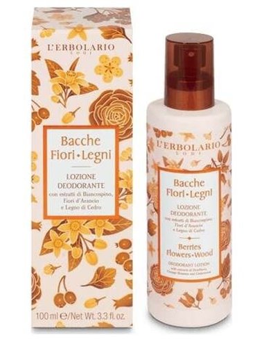 Bayas Flores Desodorante Locion 100Ml. de L´Erbolario