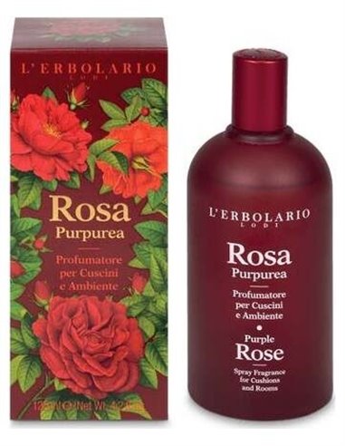 Rosa Purpurea Perfumador Ambiente-Cojines 125Ml. de L´Erbolario