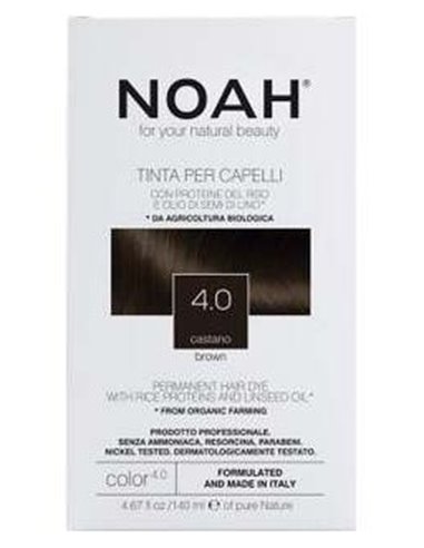 Tinte Capilar Castaño 4.0 140Ml. de Noah