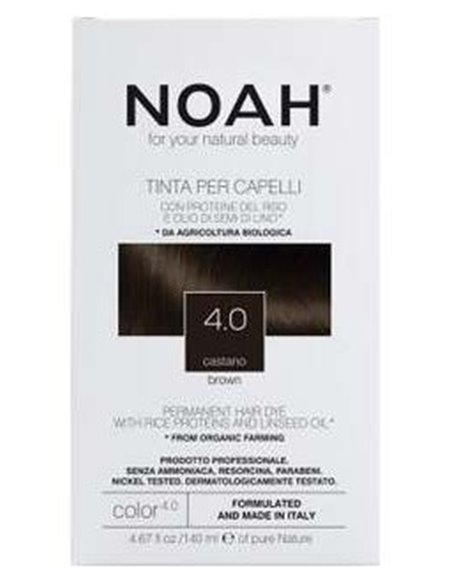 Tinte Capilar Castaño 4.0 140Ml. de Noah