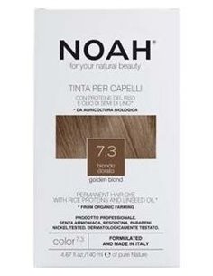 Tinte Capilar Rubio Dorado 7.3 140Ml. de Noah