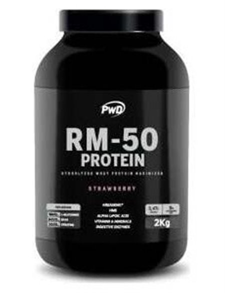 Rm-50 Protein Fresas 2 Kilos Pwd Nutrition