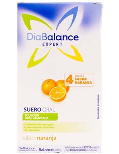 Diabalance Suero Oral Naranja 4Sbrs. de Diabalance