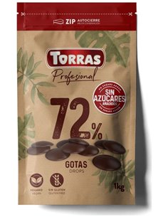 Gota 72% Cacao 1Kg de Torras