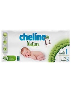 Chelino Pañal Inf Nature T/1 1-3Kg 28Un de Chelino