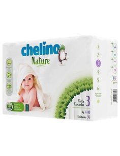 Chelino Pañal Inf Nature T/3 4-10Kg 36Un de Chelino