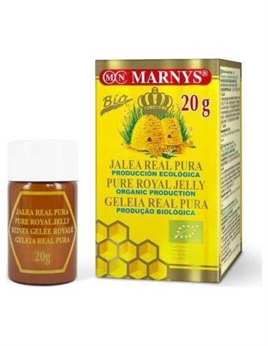 Jalea Real Pura Ecológica   Tarro - 20 Gr Marnys