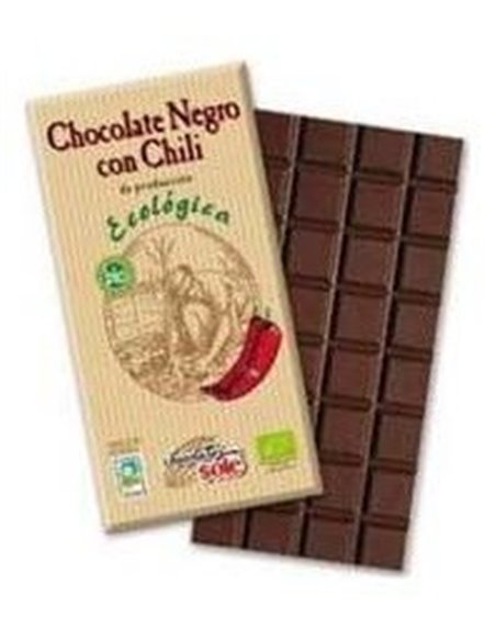 Chocolate Negro 56% Con Jengibre 100Gr. Eco de Chocolates Sole
