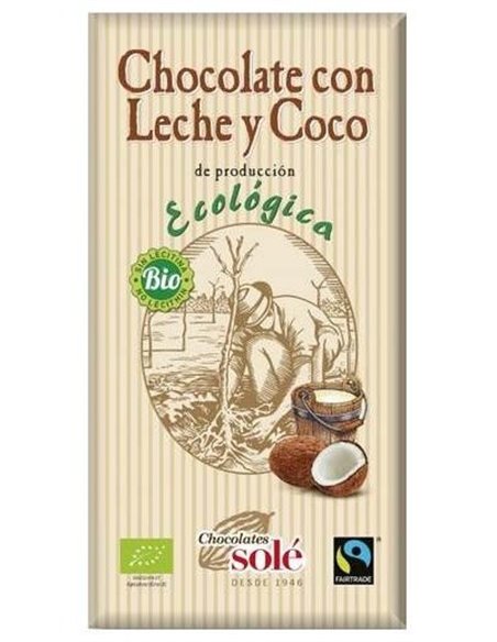Chocolate Negro 73%  Con Agave 100Gr. Eco Sg de Chocolates Sole
