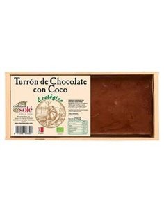 Turron Chocolate Con Coco 200Gr.Eco de Chocolates Sole