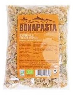 Espirales Tricolor De Espelta 500 gramos Eco de Bonapasta
