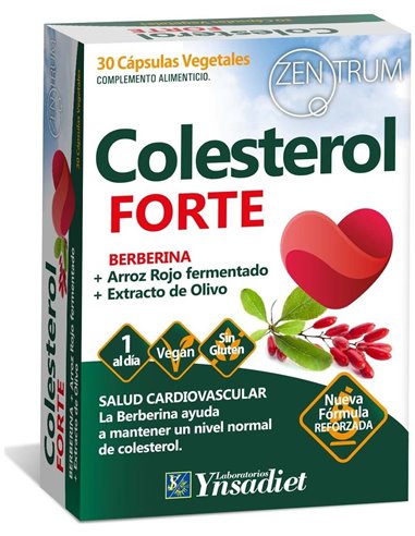 Colesterol Forte 30 Caps. V de Ynsadiet