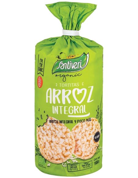 Tortitas De Arroz Integral 100Gr. Bio de Santiveri