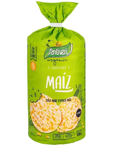 Tortitas De Maiz 130Gr. Bio de Santiveri