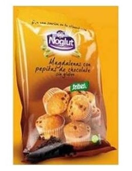 Noglut Madalenas Con Pepitas De Chocolate 170Gr. de Santiveri