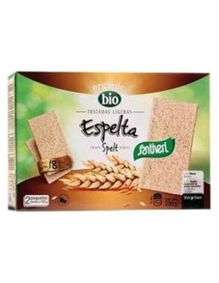 Tostadas Ligeras De Espelta 2P 200Gr Bio de Santiveri