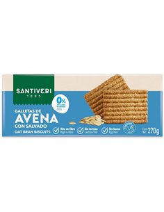 Galletas De Avena Con Salvado 270Gr. de Santiveri