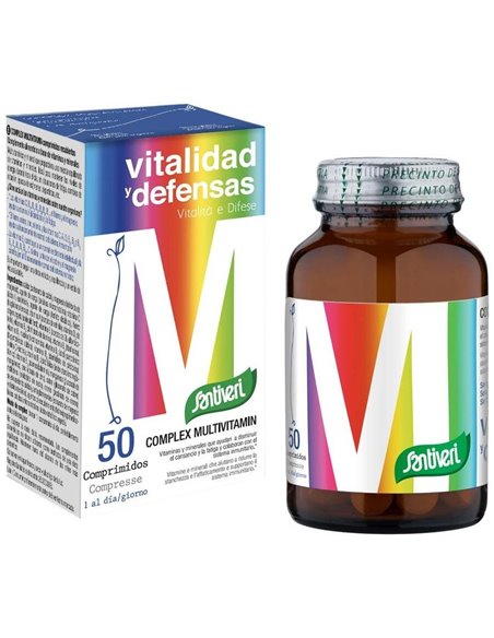 Vitaminas Complex Multivit 50Cap. de Santiveri