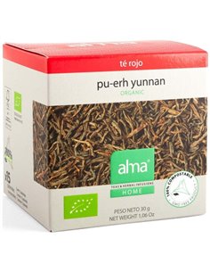 Te Rojo Pu-Erh Yunnan Infusion 15Piramide Eco Vega de Alma Home
