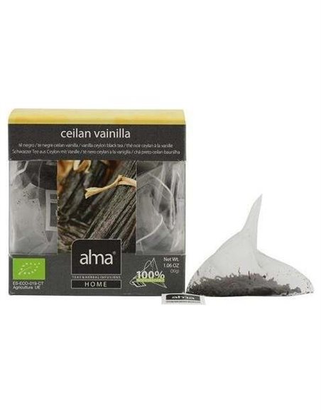 Te Vainilla Infusion 15Piramides. Eco Vegan Alma Home