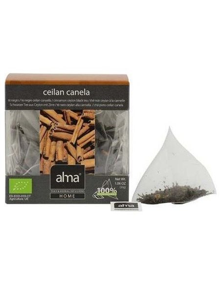 Te Ceilan Canela Infusion 15Piramides. Eco Vegan de Alma Home