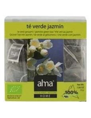 Te Verde Jazmin Infusion 15Piramides. Eco Vegan de Alma Home