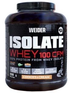 Weider Isolate Whey 100 Cfm Cookies 908Gr. de Weider