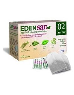 Edensan  Sueño 02  Envase 20 Filtros(20 Infusiones) de Edensan®