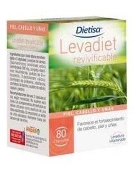 Levadiet Revivificable  Envase 80 Cápsulas(27 Días) de Dielisa®