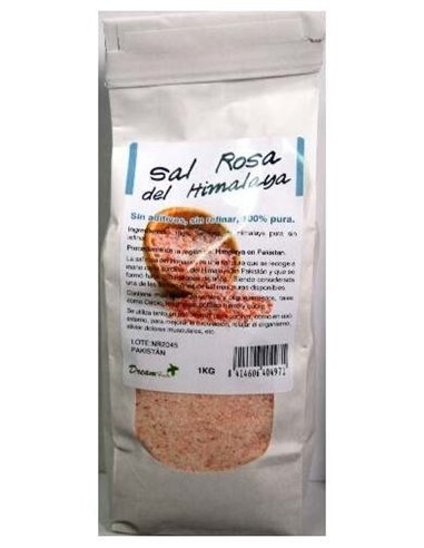 Sal Rosa Del Himalaya Gruesa 1Kg. Bio de Dream Foods