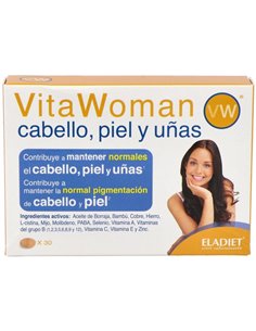 Vita Woman Cabello Piel Y Uñas 30Comp. de Eladiet