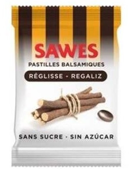 Pastillas Balsam S/Azucar Regaliz Vit C Bolsa 50Gr de Sawes