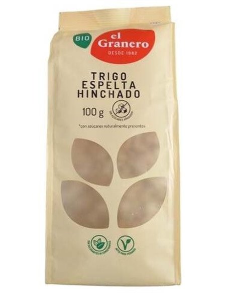 Trigo Espelta Hinchado Bio, 100 G de El Granero Integral