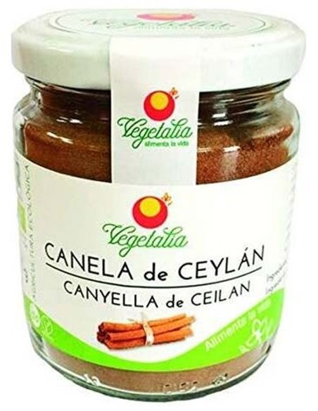 Canela De Ceylan Polvo 80Gr. Bio de Vegetalia