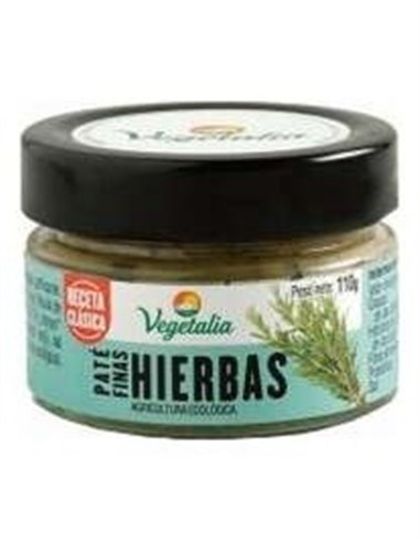 Pate De Finas Hierbas  Pequeño 110Gr. Bio de Vegetalia