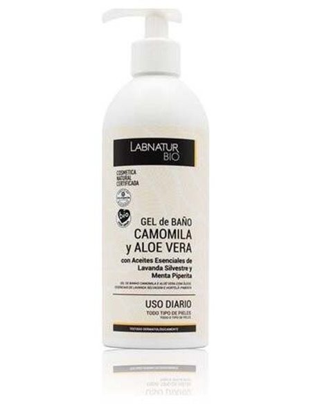 Gel De Baño Camomila Y Aloe Vera 450Ml. Bio de Labnatur Bio
