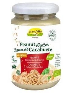Crema De Cacahuete Crunchy 350Gr. Bio de Granovita