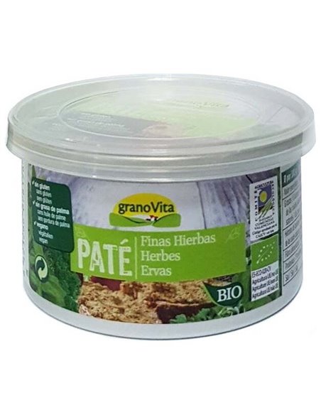 Pate Vegetal A Las Finas Hierbas 125Gr. Bio de Granovita