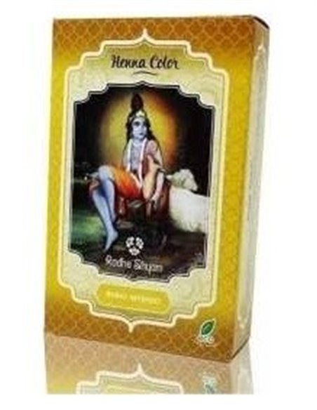 Henna Polvo Rubio Intenso 100Gr. de Radhe Shyam