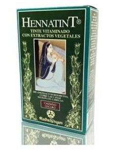 Hennatint Castaño Oscuro 60Ml. de Radhe Shyam