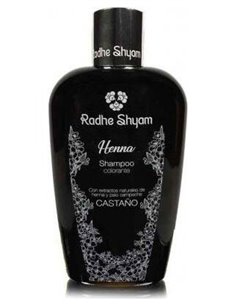 Champu Henna Color Castaño 400Ml. de Radhe Shyam
