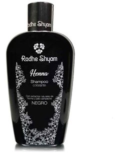 Champu Henna Color Negro 400 Ml de Radhe Shyam