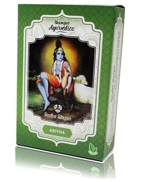 Champu Polvo Aritha Ayurvedico 100Gr. de Radhe Shyam