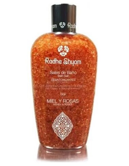 Sales Baño Miel Rosas 330Gr de Radhe Shyam