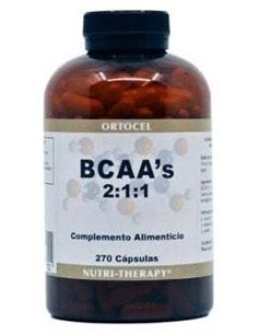 Bcaa 2:1:1 270Cap. de Ortocel Nutri-Therapy