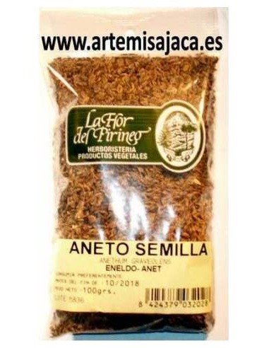 Hierba Eneldo Aneto Semilla 100Gr. de Flor Pirineo